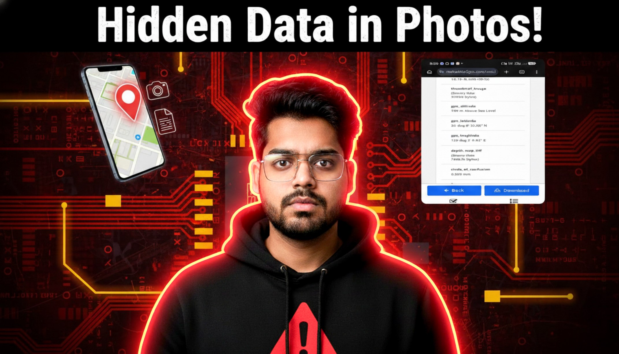 99% of people don’t know this,  your data can be hacked just by sharing a photo! 😱