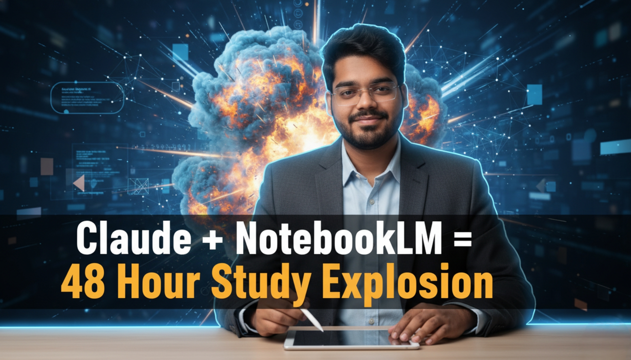 The 48-Hour Smart Study System: Master Any Subject Using NotebookLM + Claude AI
