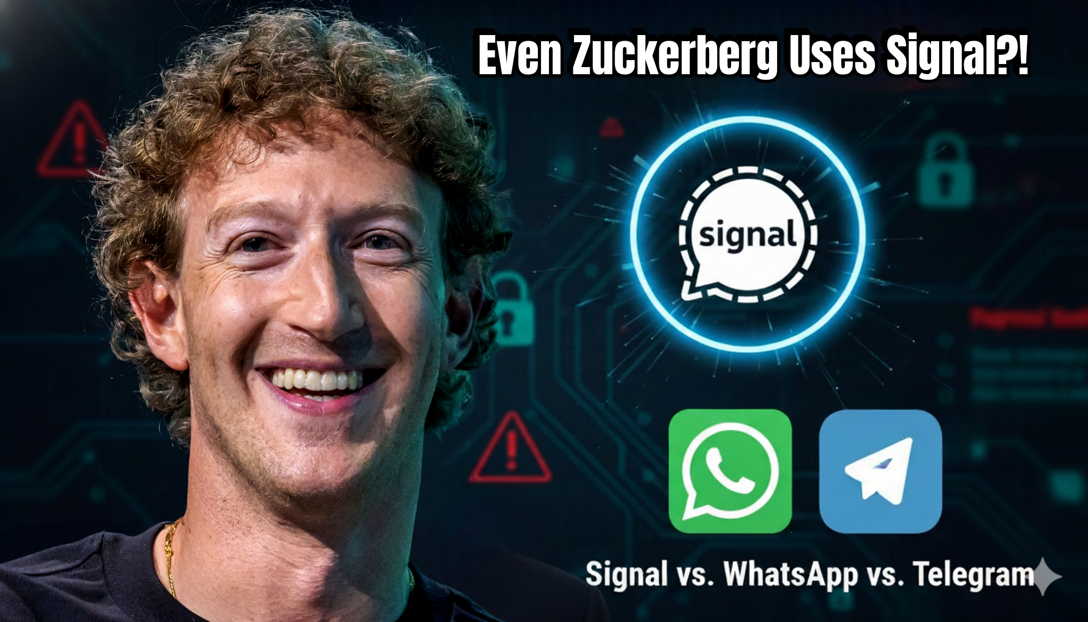 Even Mark Zuckerberg Uses Signal