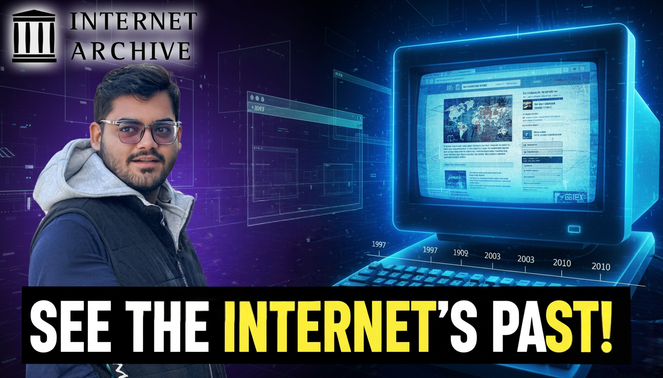There is a website that has been secretly saving the entire internet since 1996